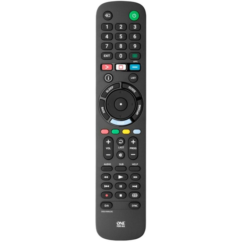 One for all Sony TV-Ersatzfernbedienung Negro