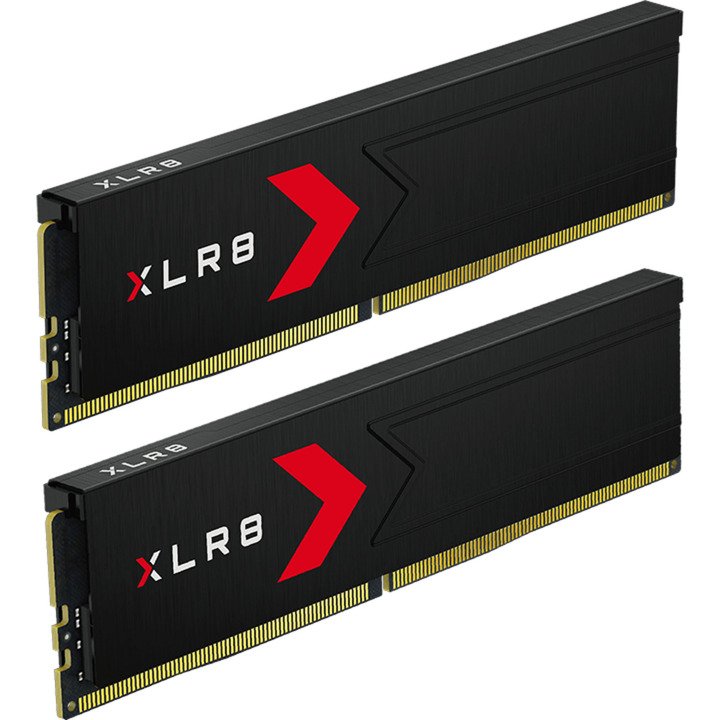 PNY DIMM DDR5-6400 (2x ) Kit doble Negro, 32 GB