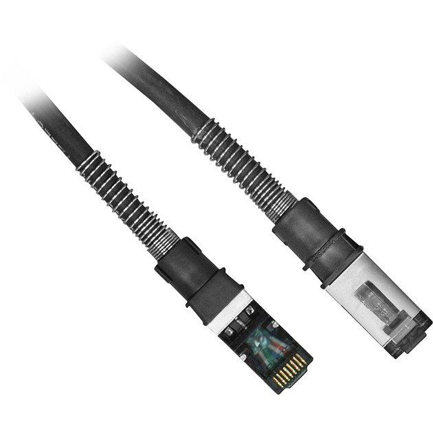 Patchsee latiguillo RJ-45 Cat.6a FTP Negro