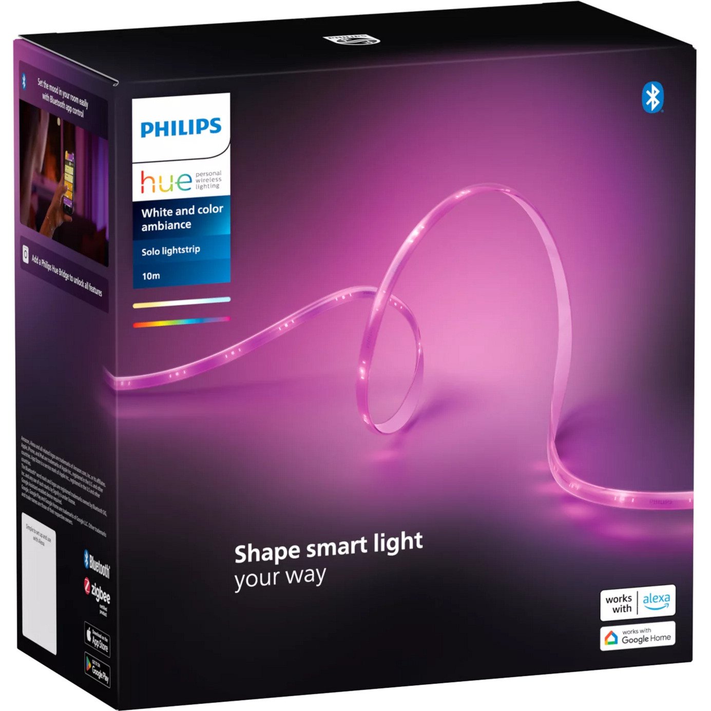Philips Hue Lightstrip Solo 10 Meter Blanco