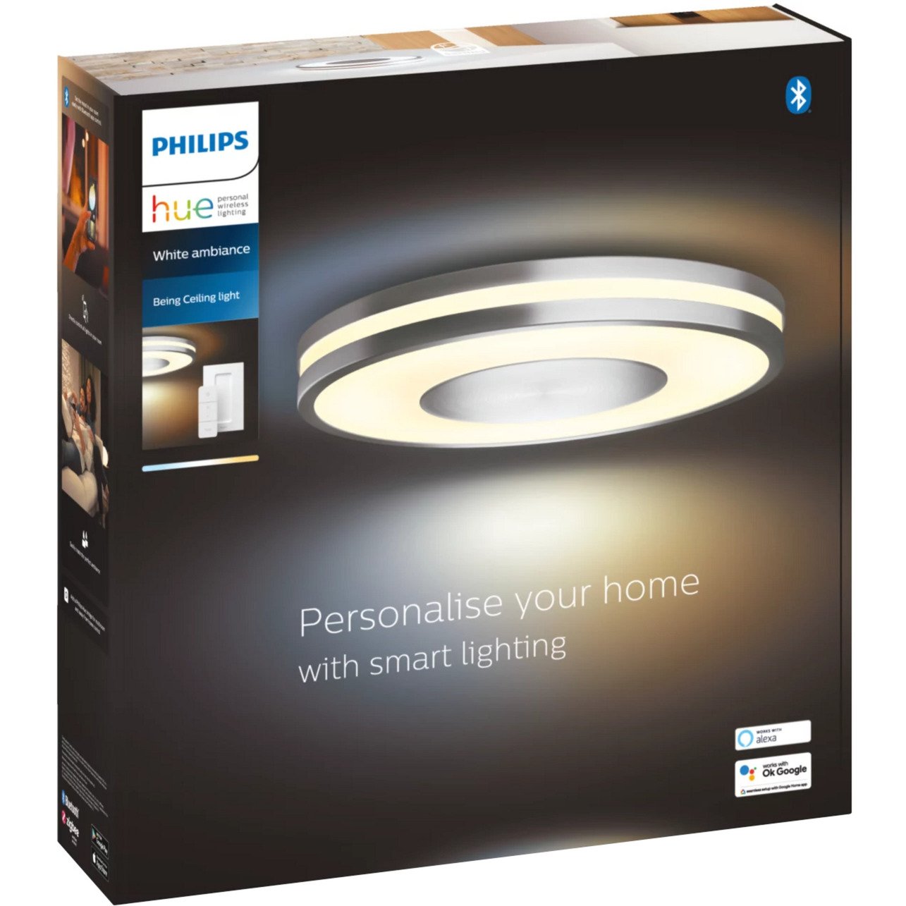Philips Hue White Ambiance Being Deckenleuchte Plata