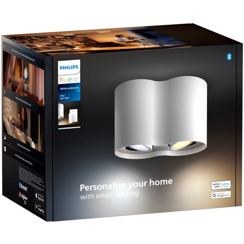 Philips Hue White Ambiance Pillar Doppelspot