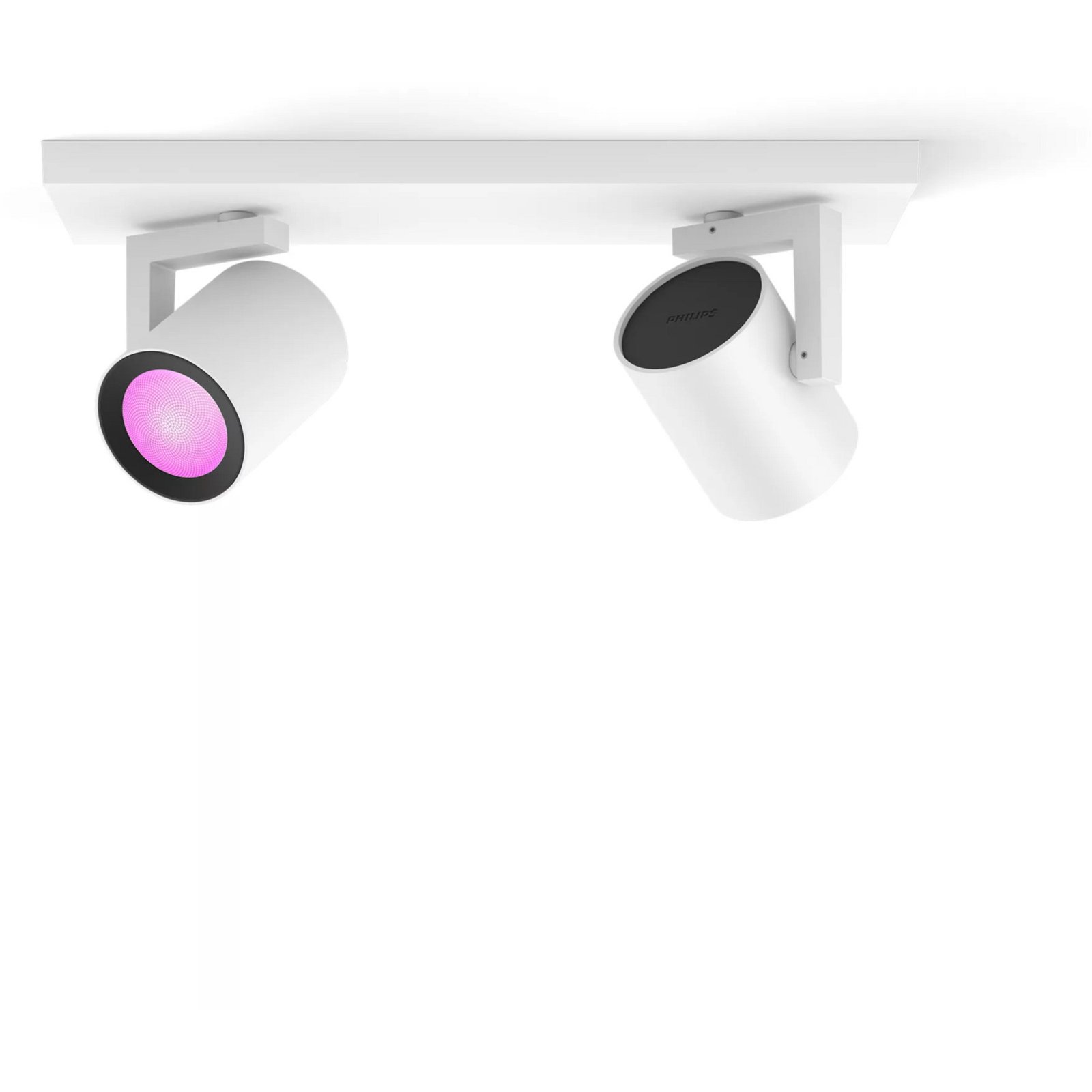 Philips Hue White & Color Ambiance Argenta 2er-Spot Blanco - Imagen 2