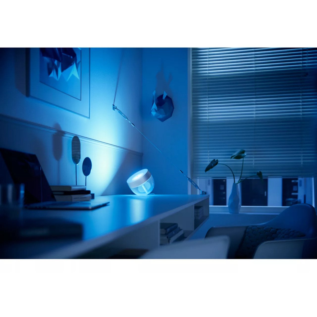 Philips Hue White & Color Ambiance Iris Tischleuchte Special Edition Plata - Imagen 4