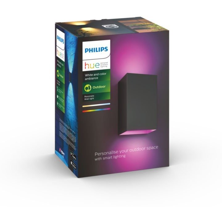 Philips Hue White & Color Ambiance Resonate Wandleuchte Negro - Imagen 3