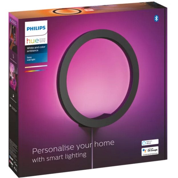 Philips Hue White & Color Ambiance Sana Wandleuchte