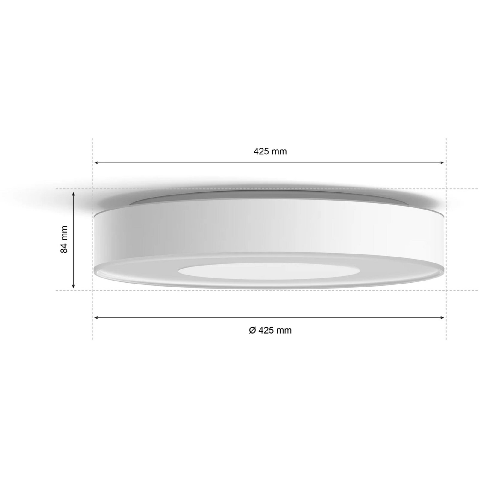 Philips Hue White & Color Ambiance Xamento Deckenleuchte L Blanco - Imagen 4