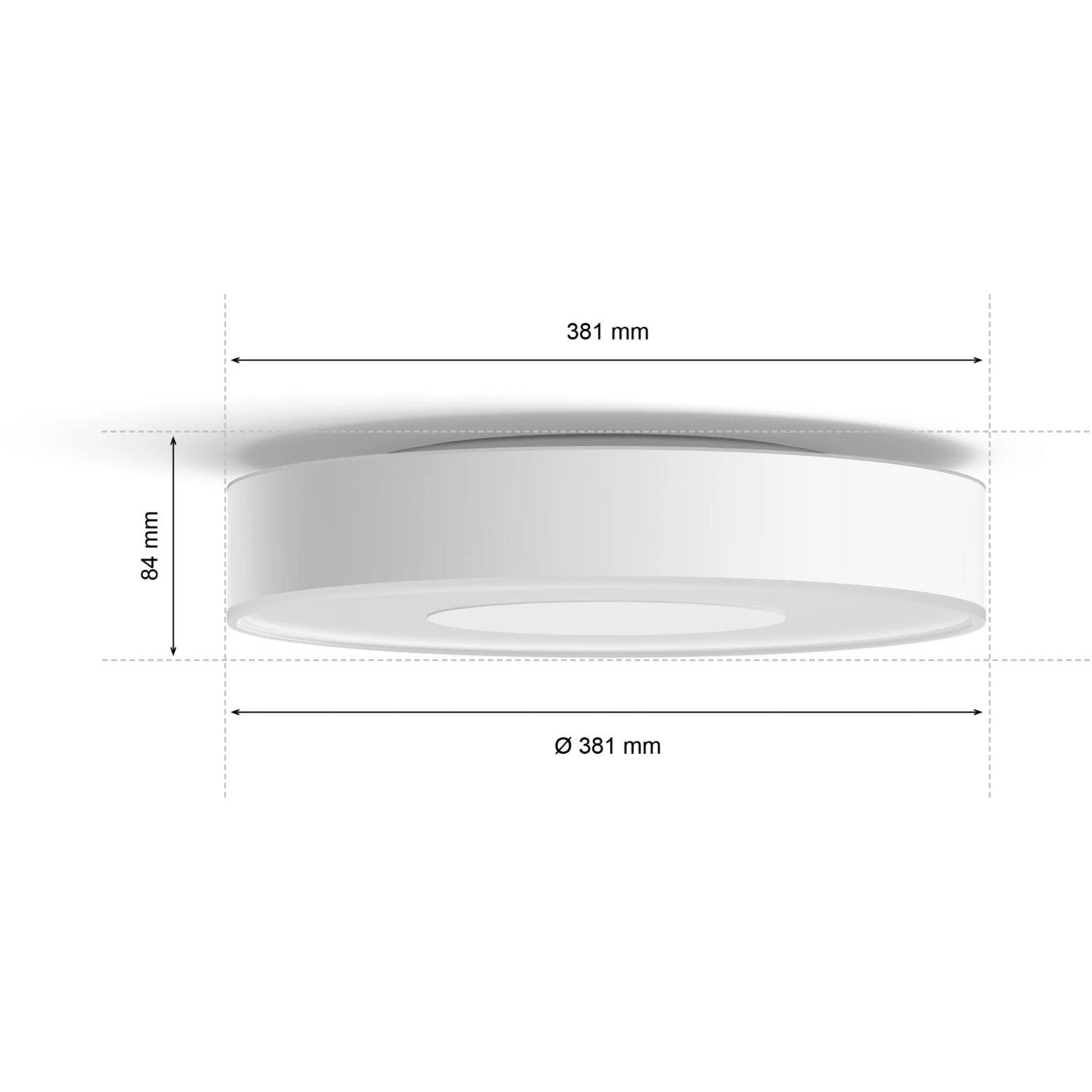 Philips Hue White & Color Ambiance Xamento Deckenleuchte M Blanco - Imagen 3
