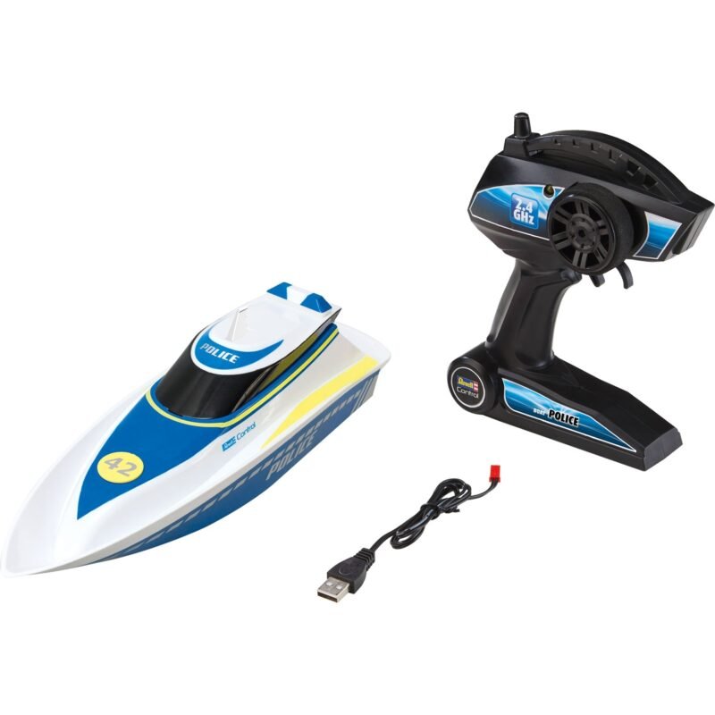 Revell Boat POLICE Blanco