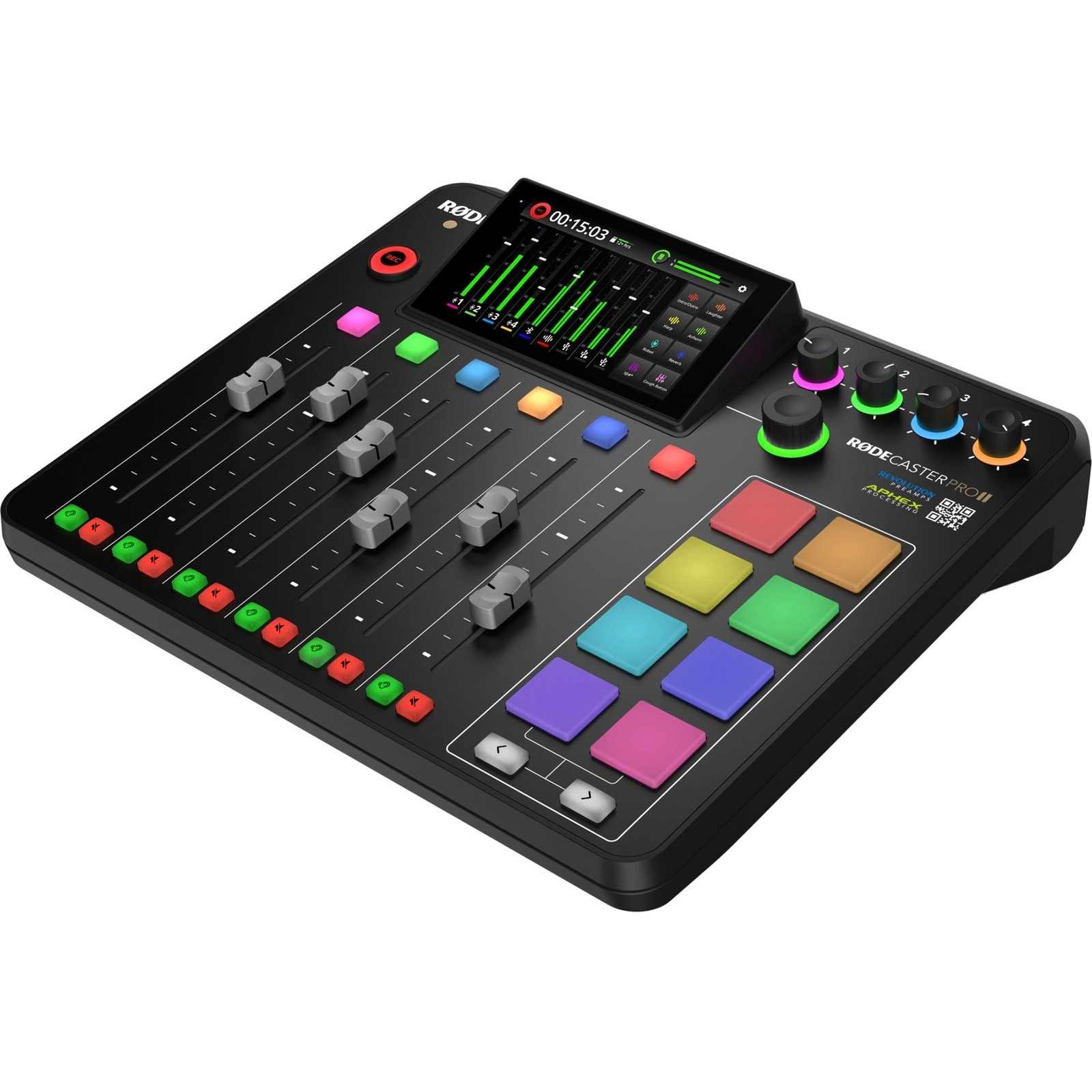 Rode Microphones Rodecaster Pro II Negro - Imagen 2