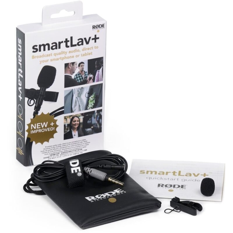 Rode Microphones SmartLav+ Lavalier-micrófono Negro