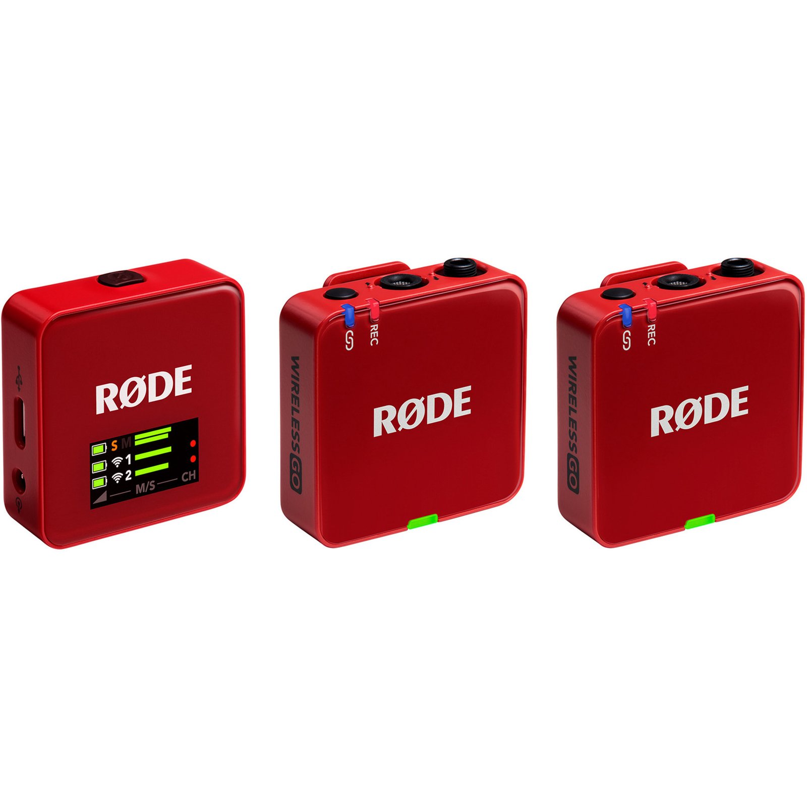 Rode Microphones Wireless GO (Gen 3) Rojo