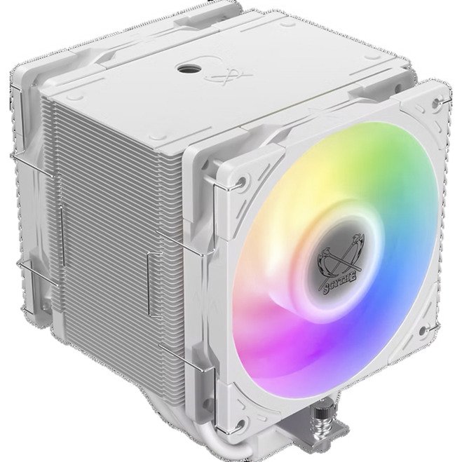 Scythe Mugen 6 Dual Fan White ARGB Edition Blanco