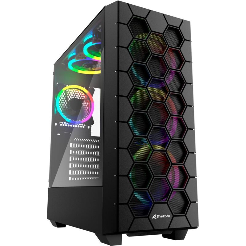 Sharkoon RGB HEX Negro