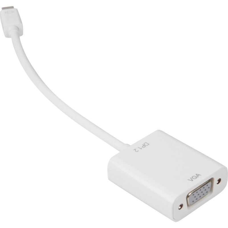 Sharkoon mini-DisplayPort 1.2 auf VGA-adaptador Blanco