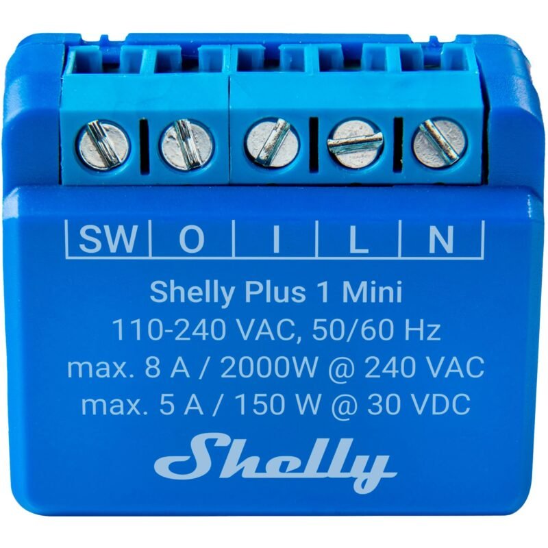 Shelly 1 Mini Gen3 Azul
