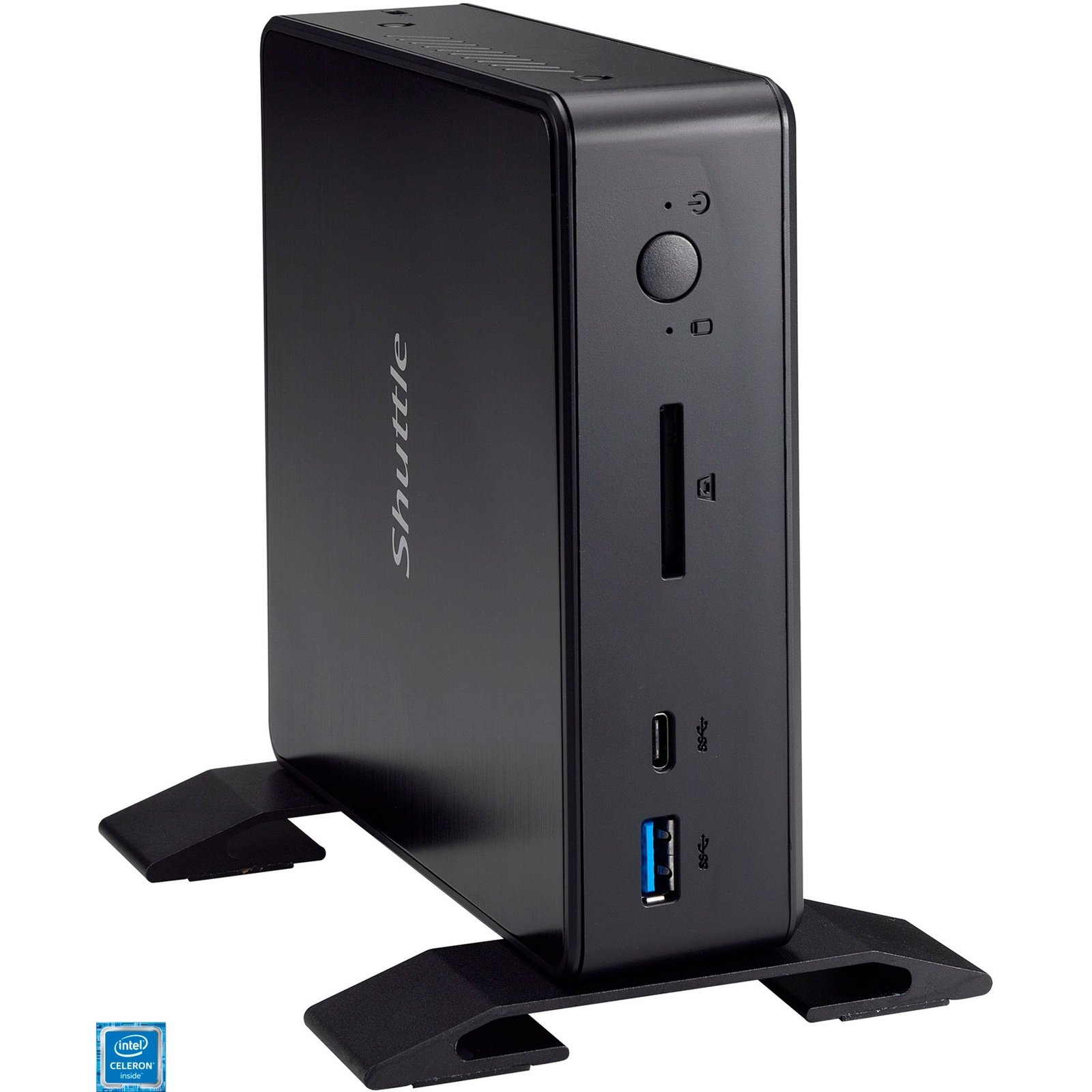 Shuttle XPC nano NC1010XA Negro, 128 GB