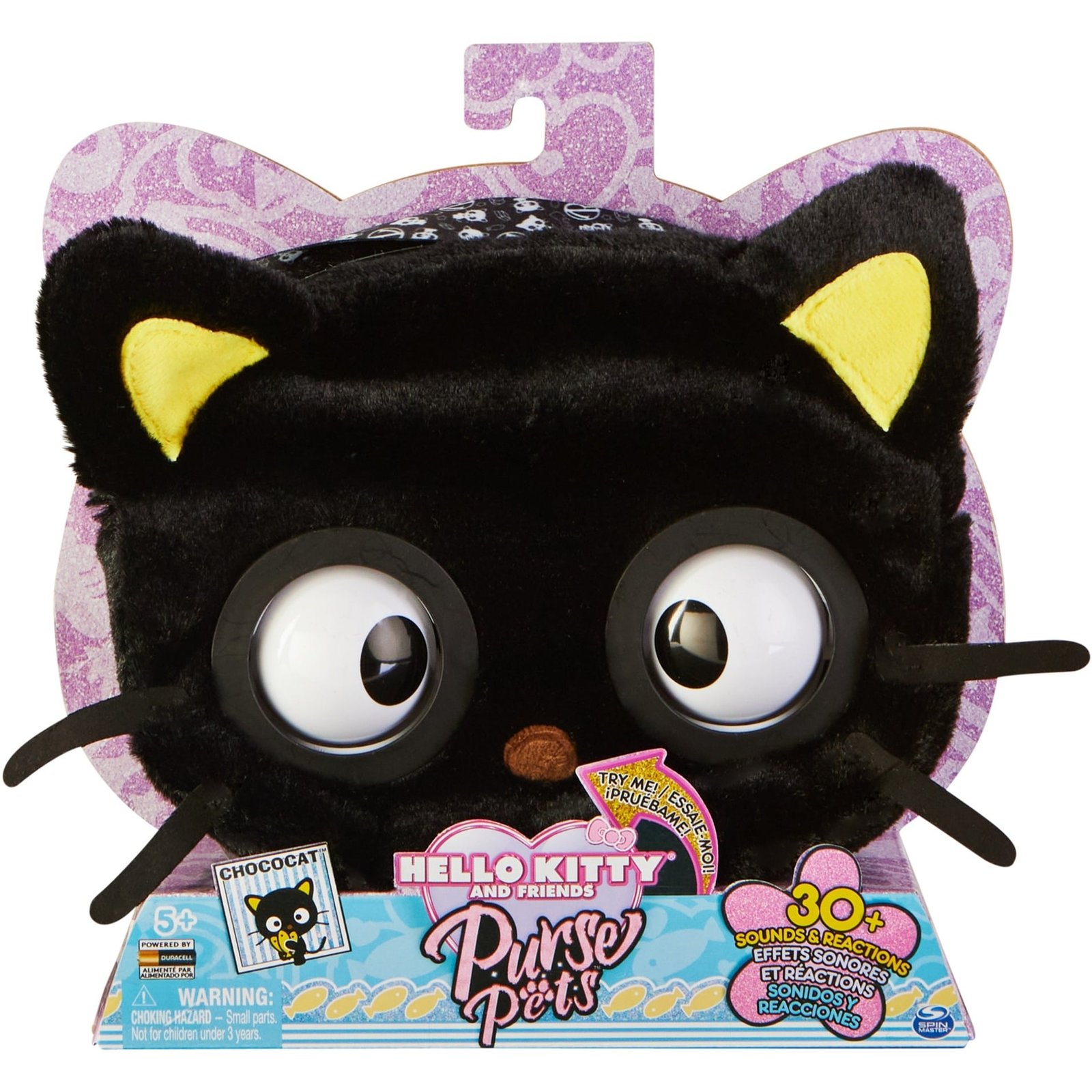 Spin Master Purse Pets - Chococat Negro