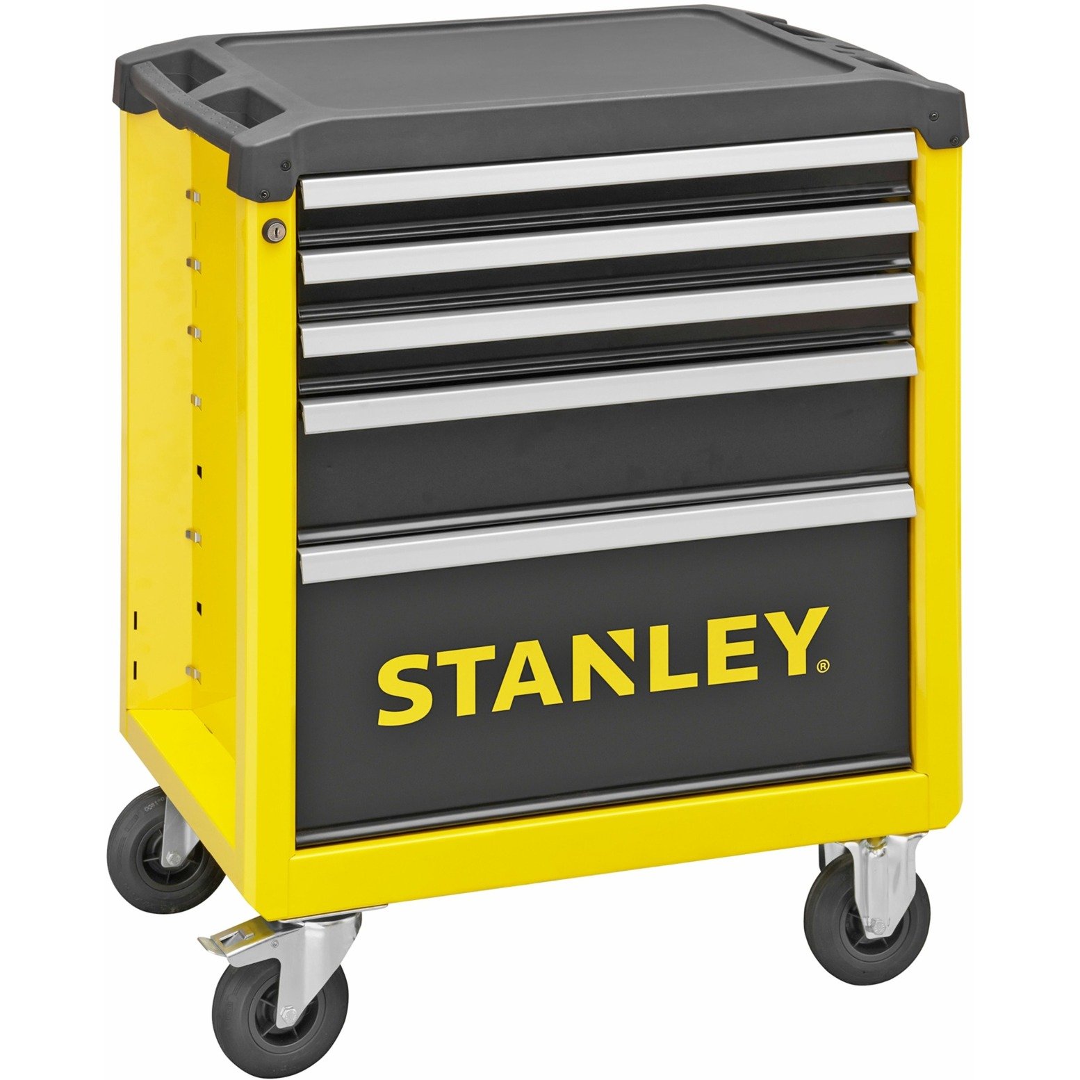 Stanley Werkstattwagen con 5 Schubladen Amarillo