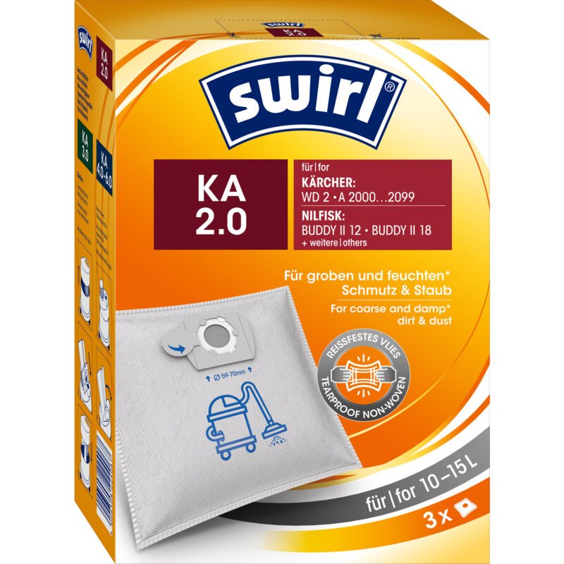 Swirl Staubsaugerbeutel KA 2.0 Kärcher/ Nilfisk