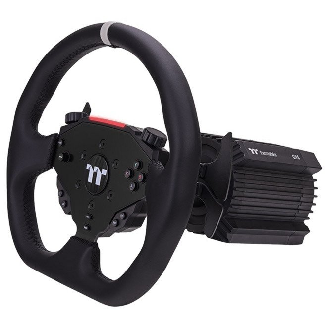 Thermaltake G15 Direct Drive Racing Wheel con Pedale Bundle Negro - Imagen 3