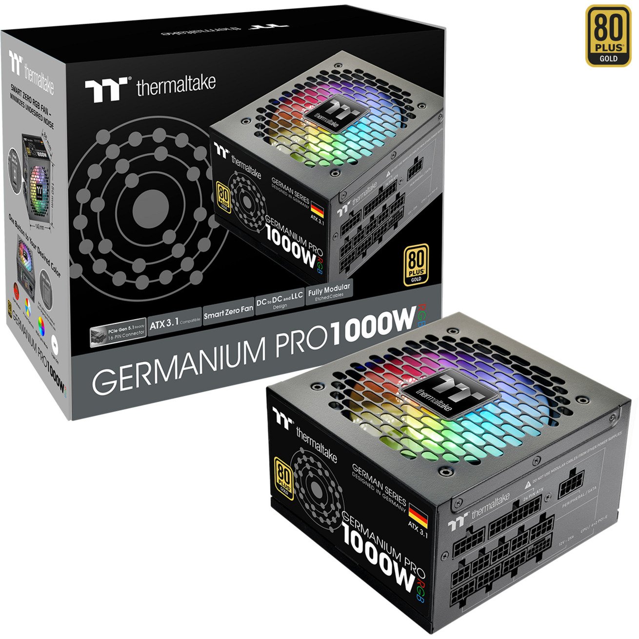 Thermaltake Germanium Pro RGB 1000W Negro