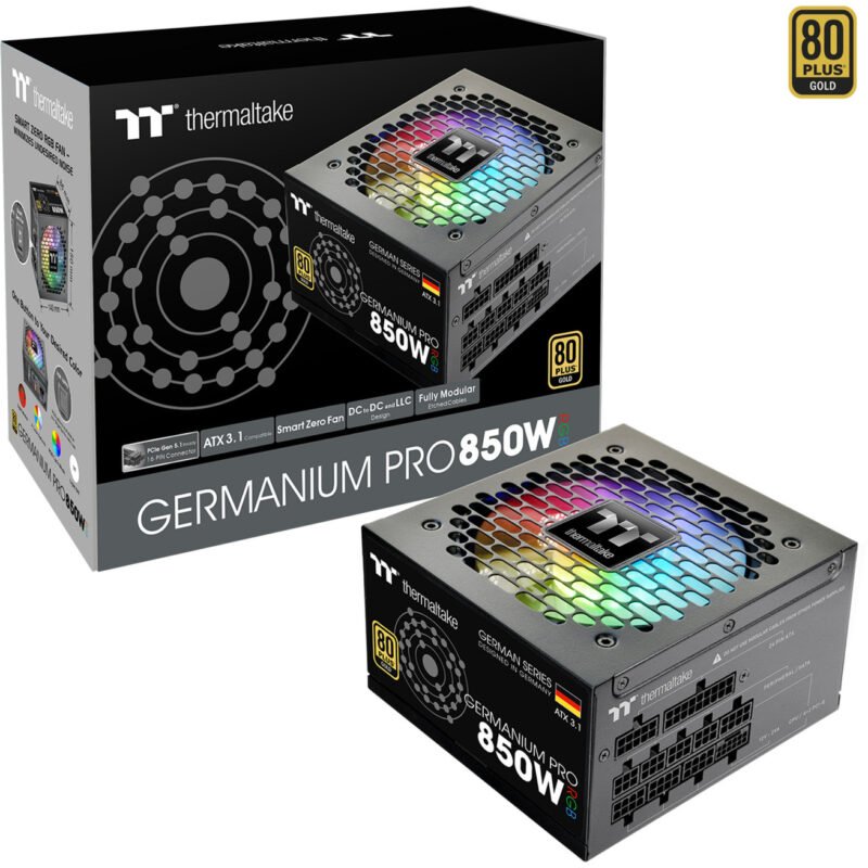 Thermaltake Germanium Pro RGB 850W Negro