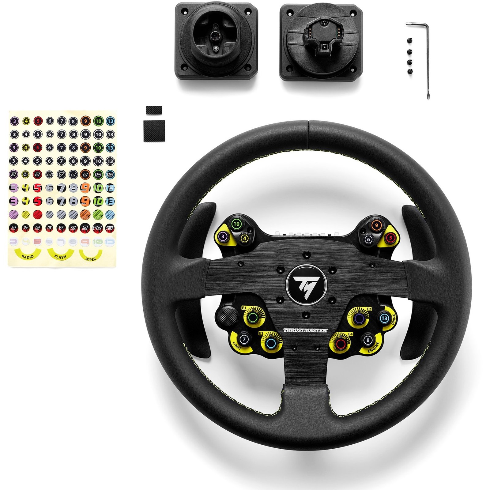 Thrustmaster EVO Racing 32R Leather Negro - Imagen 4