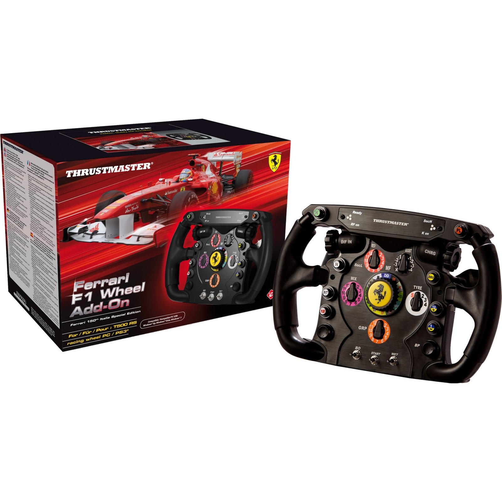 Thrustmaster Ferrari F1 Wheel Add-On Negro - Imagen 2