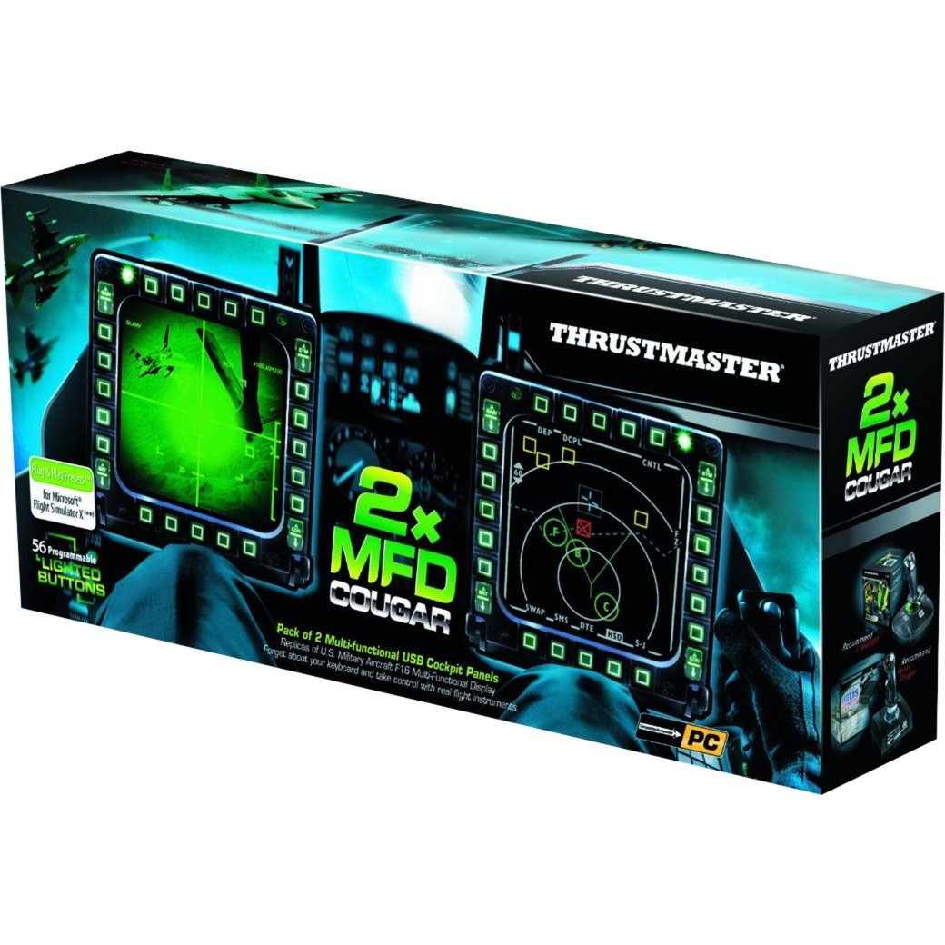 Thrustmaster MFD Cougar Pack Negro - Imagen 3