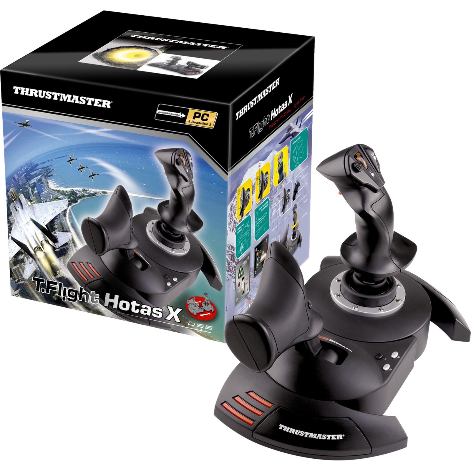 Thrustmaster T-Flight Hotas X Negro - Imagen 5