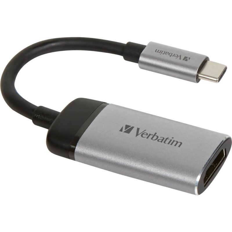 Verbatim USB adaptador Plata