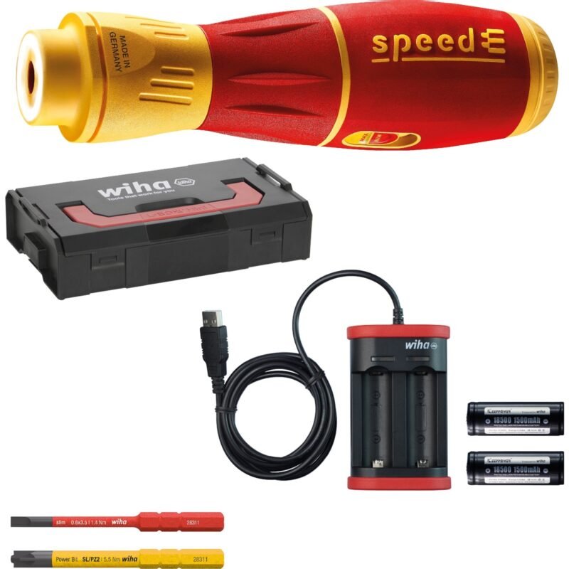 Wiha E-Schraubendreher speedE II electric Rojo