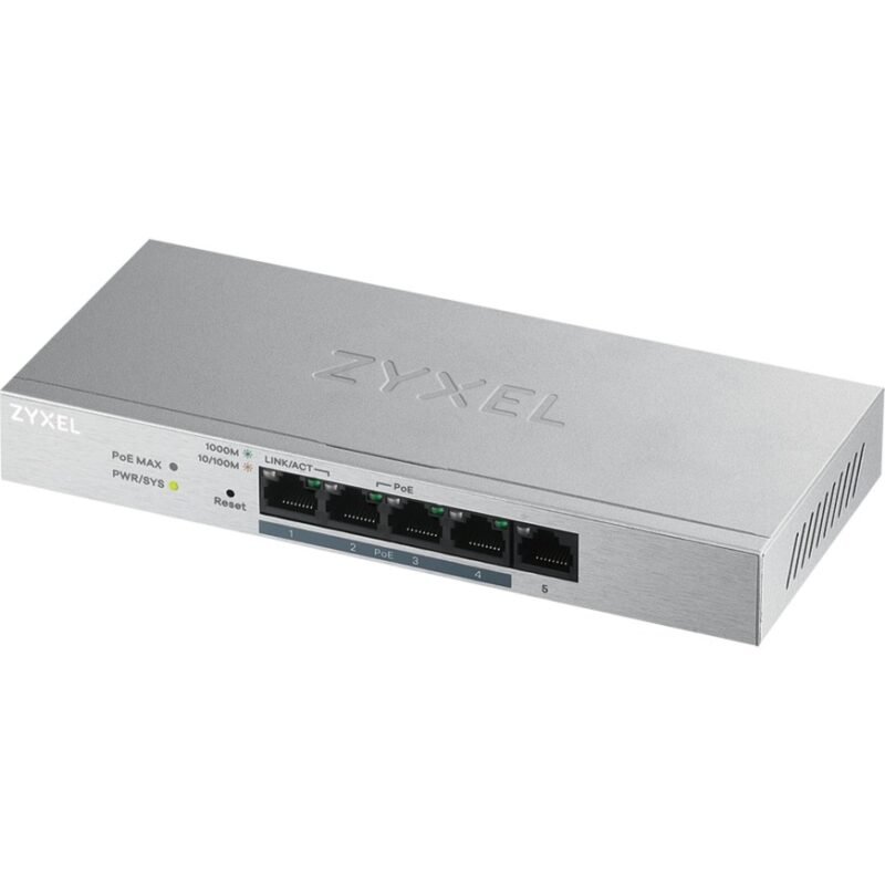 Zyxel GS1200-5HP v2 Plata