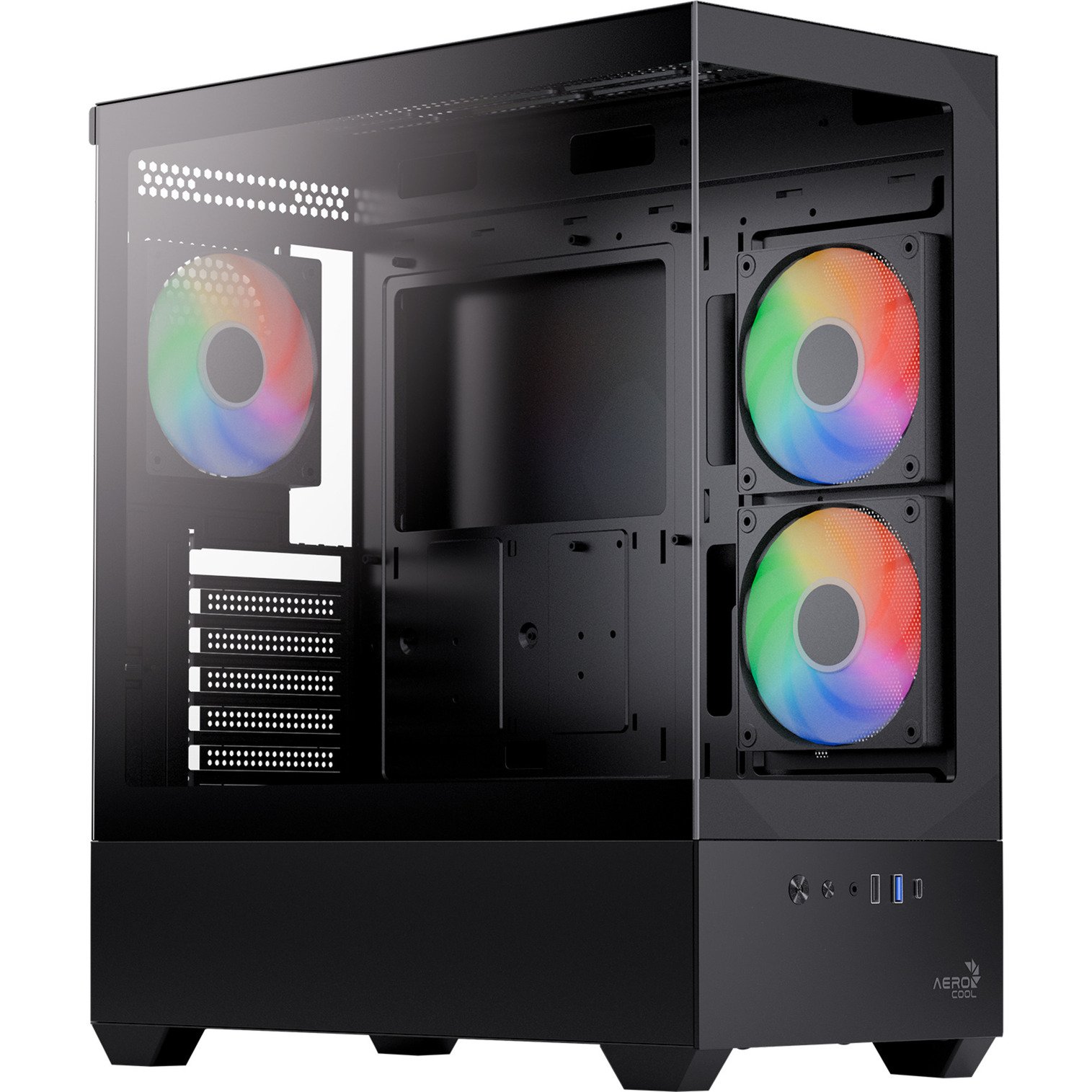 Aerocool P500D-G-BK-v1 Negro