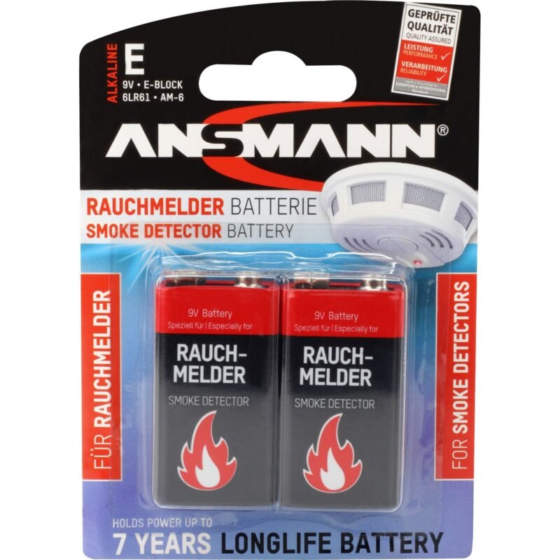Ansmann Batterie para Rauchmelder