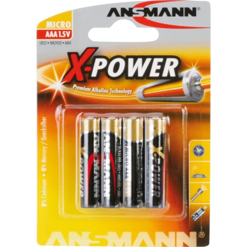 Ansmann X-Power Alkaline Batterie Micro AAA / LR03