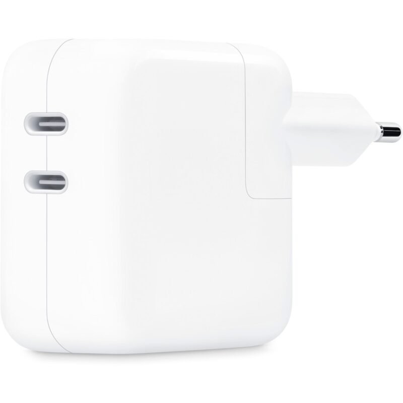 Apple Dual USB-C Power Adapter MW2K3ZM/A Blanco