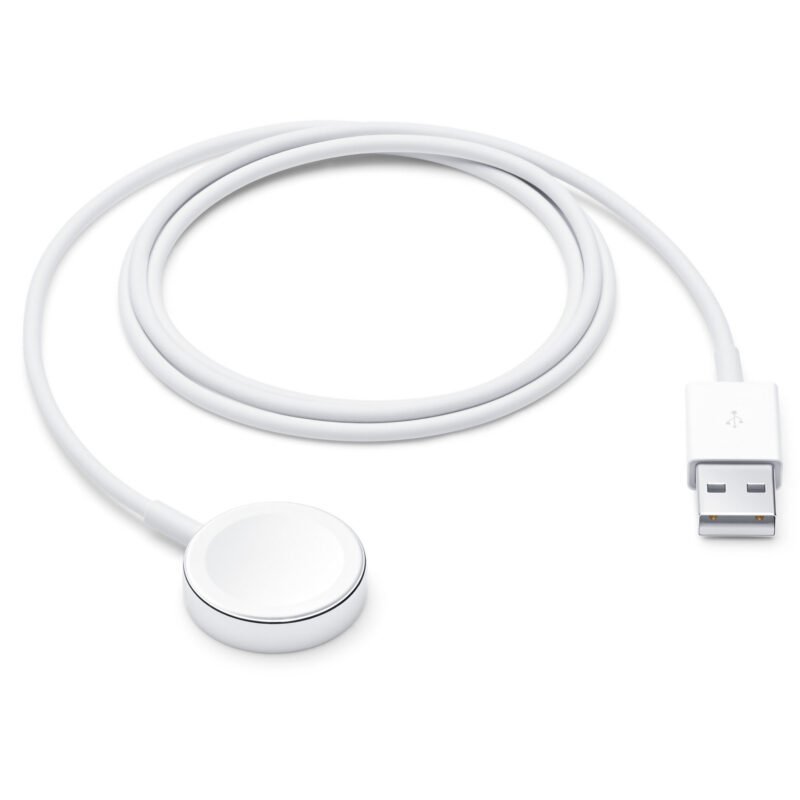 Apple Watch magnetisches Ladekabel USB-A Blanco