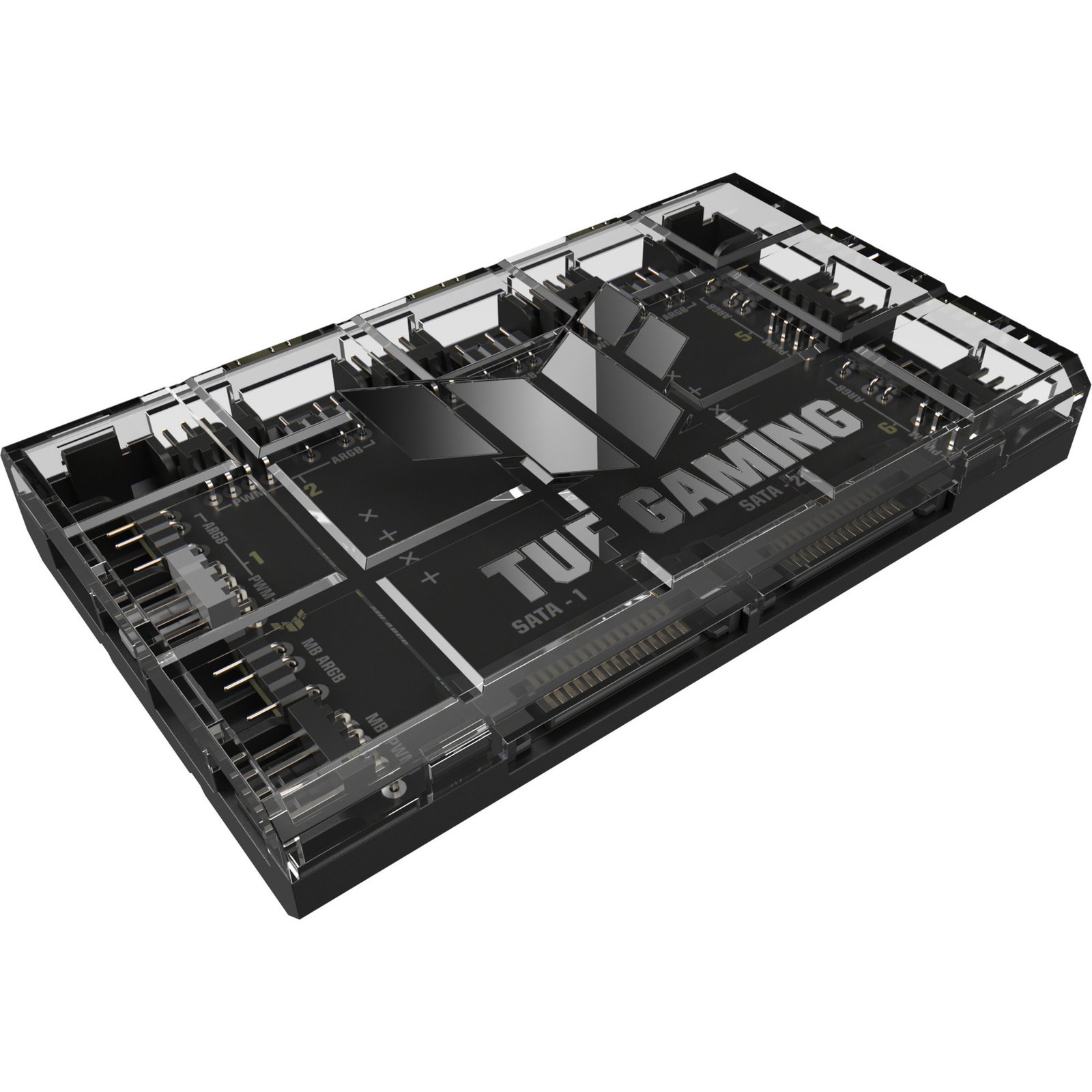 ASUS TUF Gaming ARGB PWM Lüfter Hub Negro