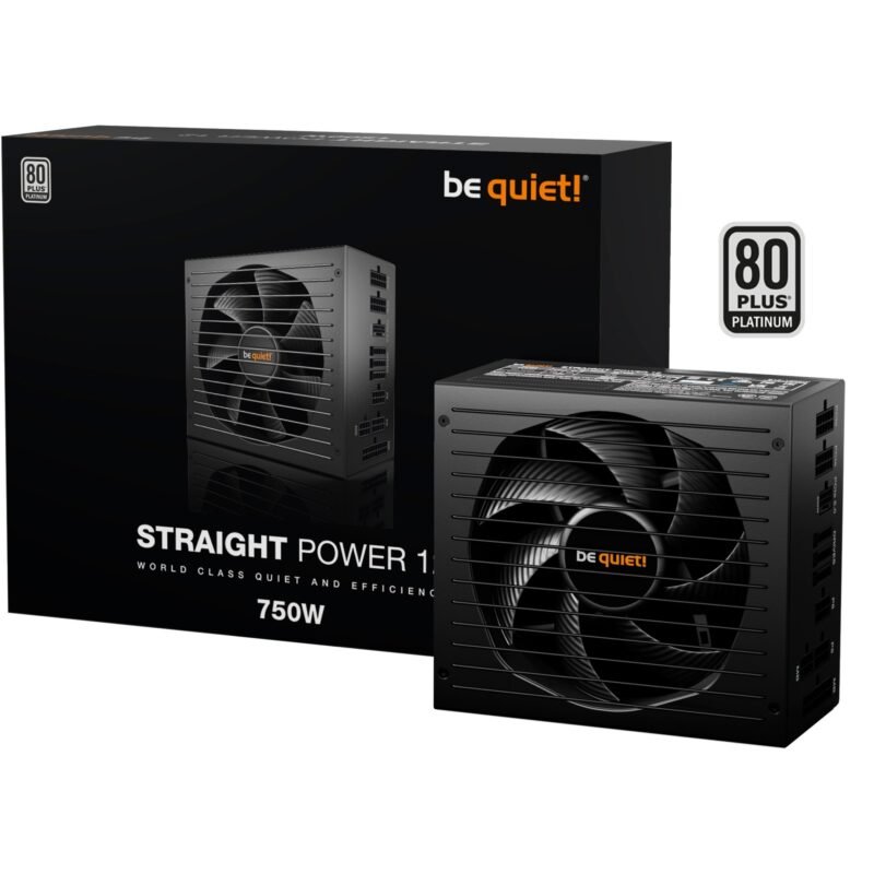 be quiet! Straight Power 12 Platinum 750W ATX3.1 Negro