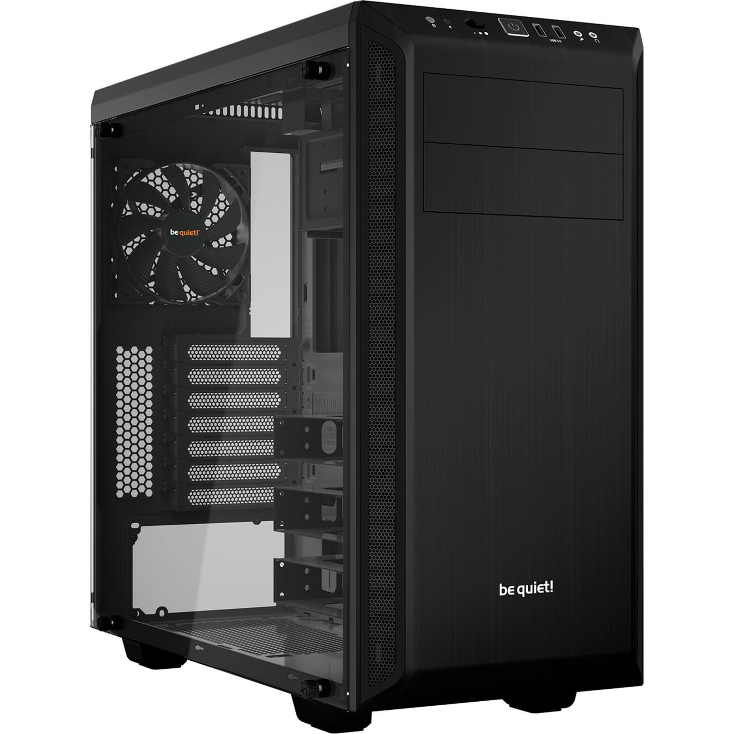 be quiet! PURE BASE 600 Window Negro