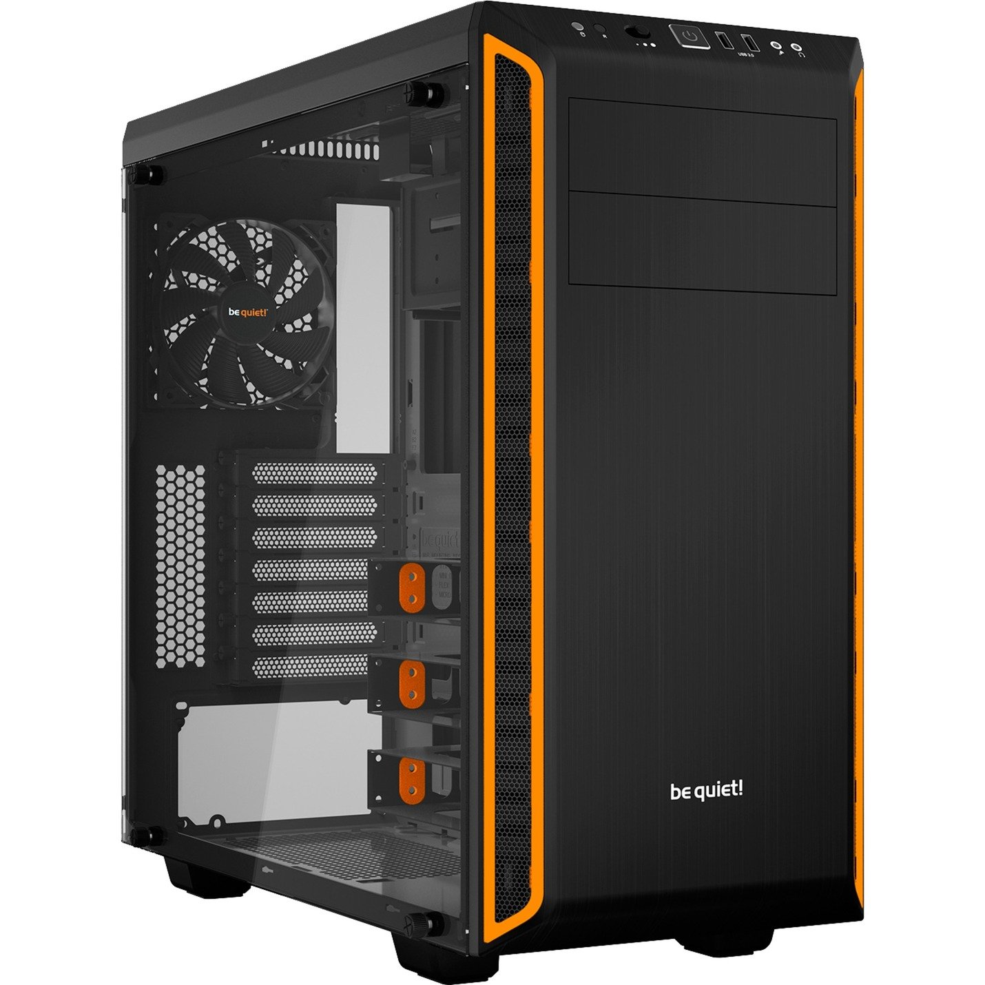 be quiet! PURE BASE 600 Window Negro
