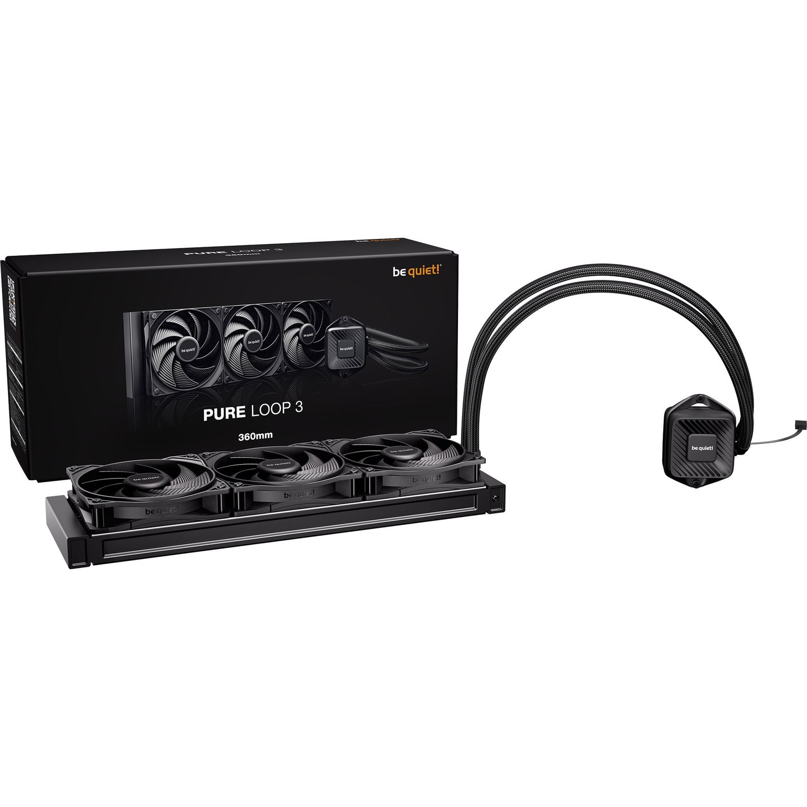 be quiet! Pure Loop 3 360mm Negro