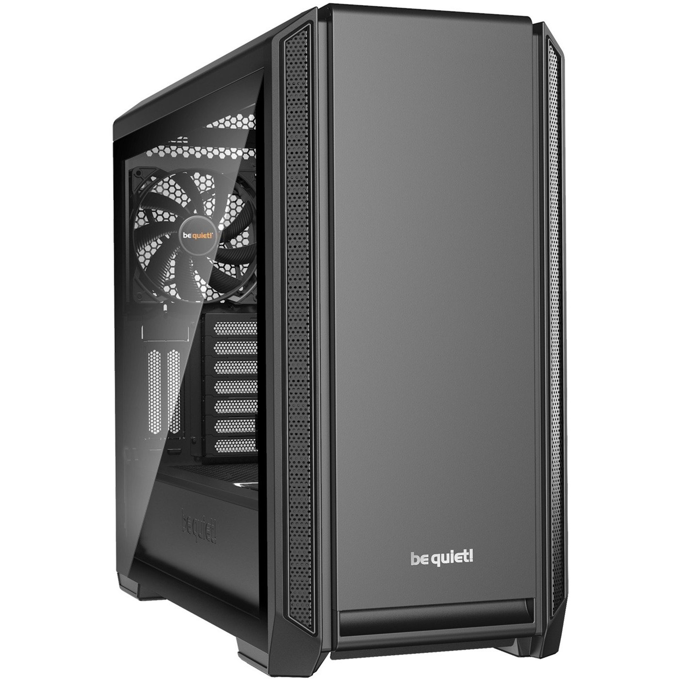 be quiet! SILENT BASE 601 Window Black Negro