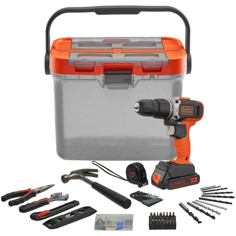 BLACK+DECKER Akku-Schlagbohrschrauber BCKSB02 Naranja
