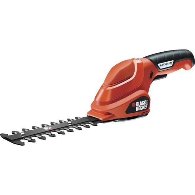BLACK+DECKER Akku-Strauchschere GSL300 Naranja