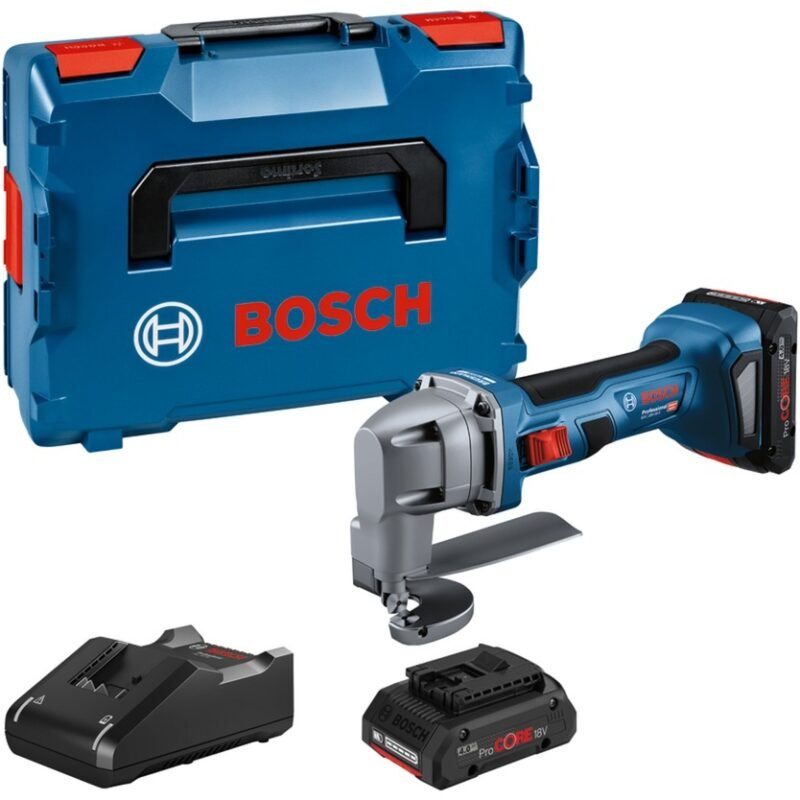 Bosch Akku-Blechschere GSC 18V-16 E Professional Azul