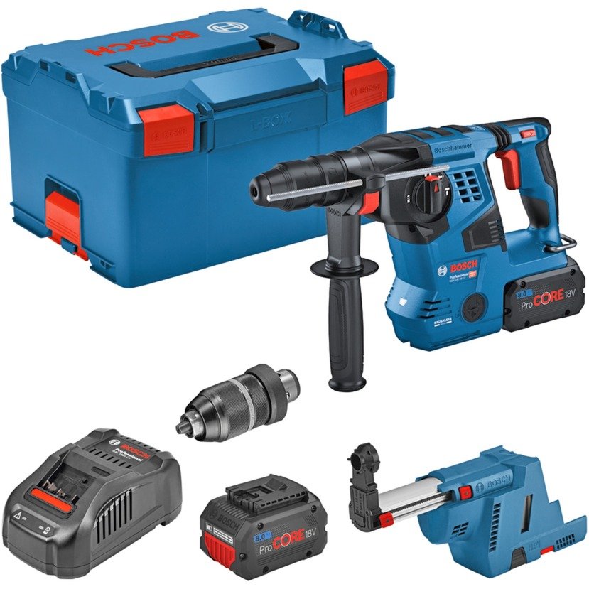 Bosch Akku-Bohrhammer GBH 18V-28 CF Professional Azul