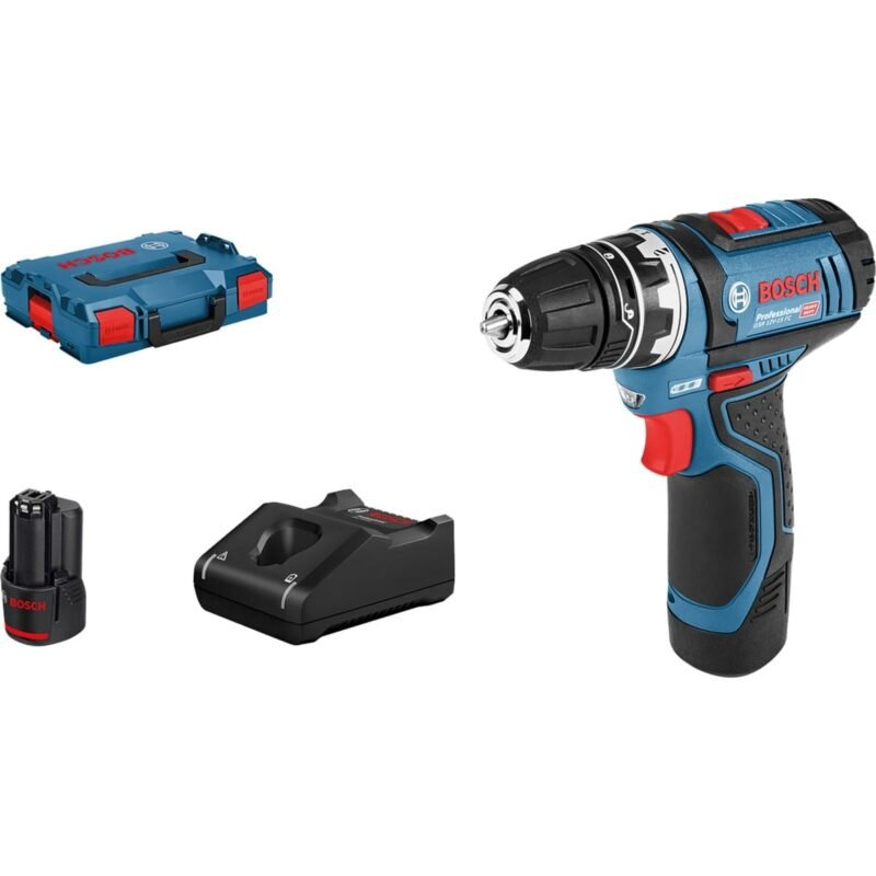 Bosch Akku-Bohrschrauber GSR 12V-15 FC Professional Azul